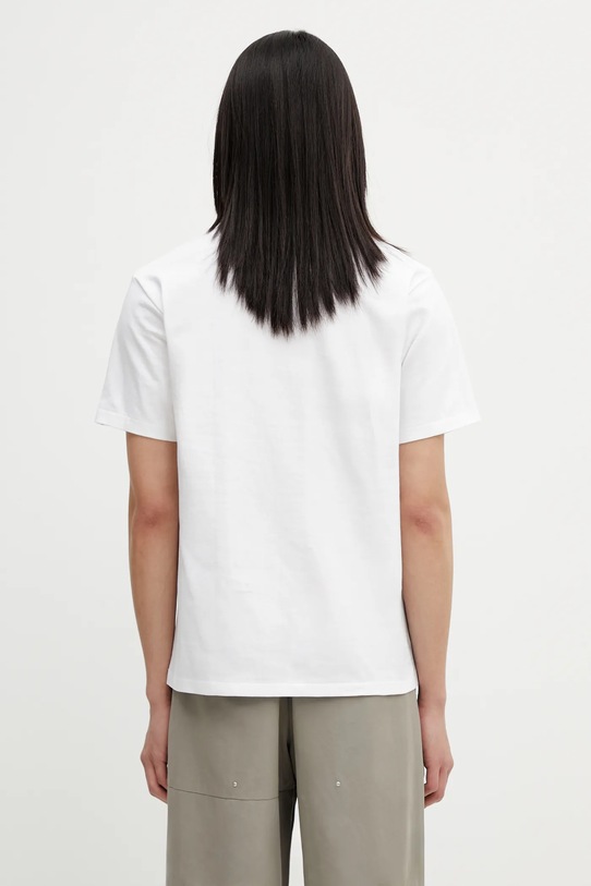 Odzież A Bathing Ape t-shirt bawełniany 1st Camo 001TEL801013M biały