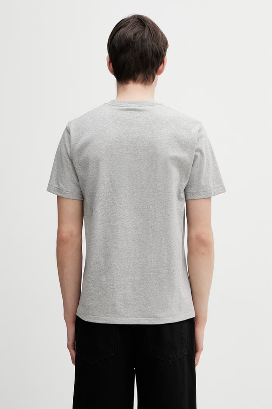 Odzież A Bathing Ape t-shirt bawełniany College 001TEL801001M szary