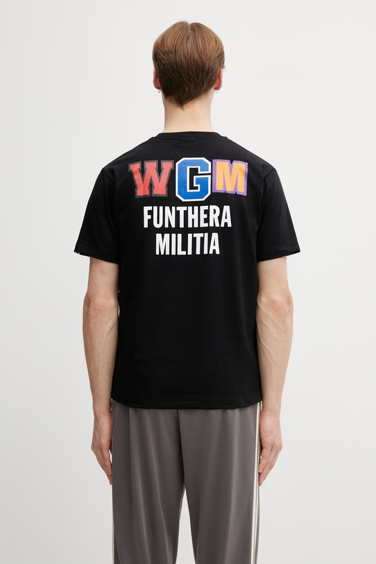 Odzież A Bathing Ape t-shirt bawełniany Shark 001TEL801003M czarny