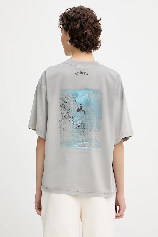 Îmbrăcăminte Won Hundred tricou din bumbac 3690.12071 gri