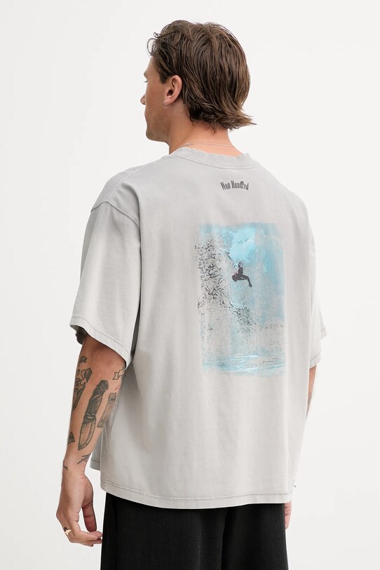 Abbigliamento Won Hundred t-shirt in cotone 3690.12071 grigio