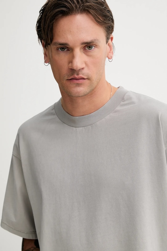 Won Hundred tricou din bumbac gri 3690.12071