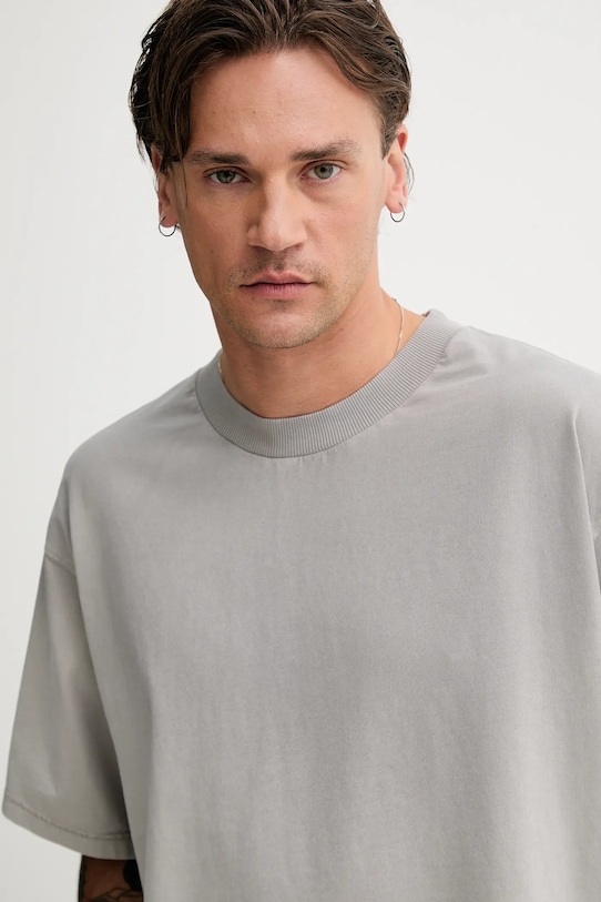 Won Hundred t-shirt bawełniany szary 3690.12071