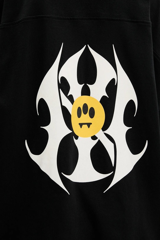 Barrow t-shirt bawełniany F5BWUATH044 czarny