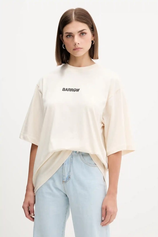 Βαμβακερό μπλουζάκι Barrow F5BWUATH049