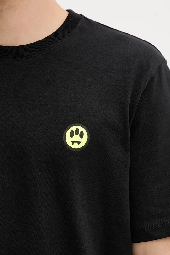 Barrow t-shirt bawełniany F5BWUATH059 czarny