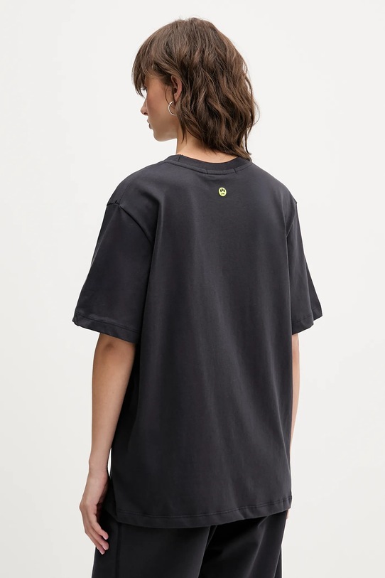 Barrow t-shirt bawełniany F5BWUATH070 szary