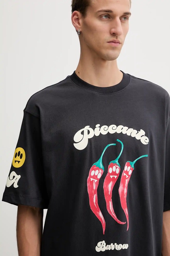 Βαμβακερό μπλουζάκι Barrow F5BWUATH079