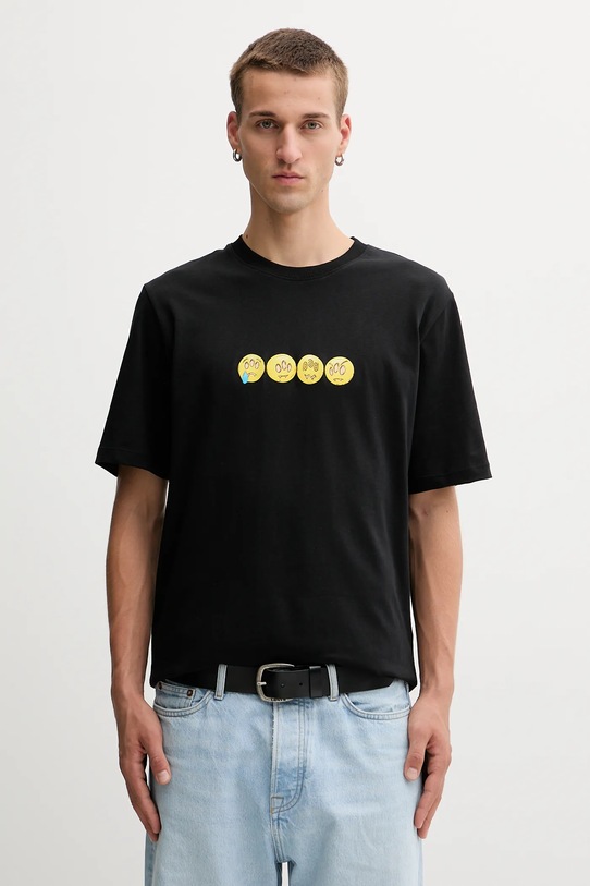 Βαμβακερό μπλουζάκι Barrow F5BWUATH085