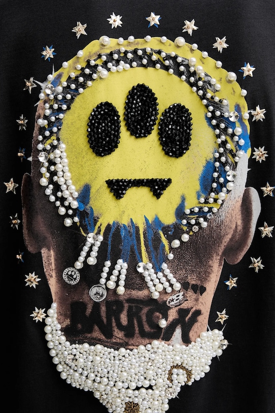 Хлопковая футболка Barrow F5BWUATH124