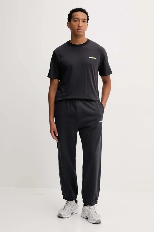 Barrow tricou din bumbac F5BWUATH127 gri AW25