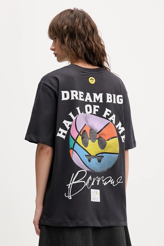 Barrow tricou din bumbac F5BWUATH127 gri