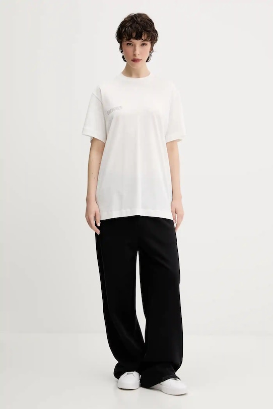 Pangaia t-shirt bawełniany 3-pack 10002567 beżowy