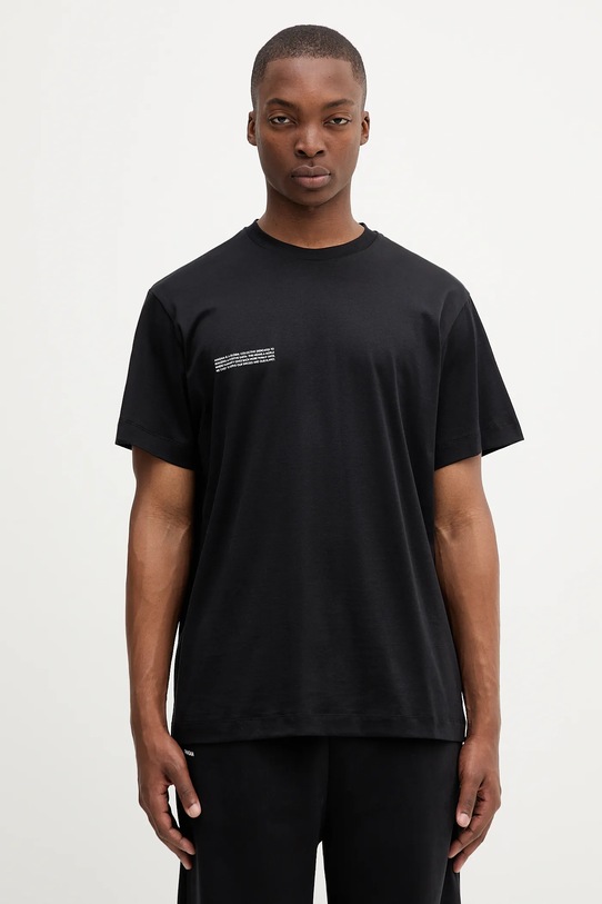 Pangaia t-shirt bawełniany 3-pack nadruk czarny 10002567