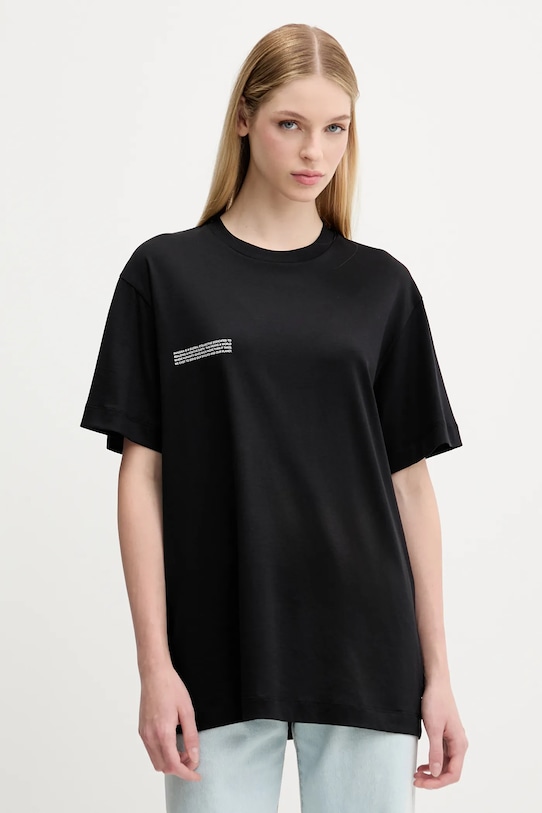 Pangaia t-shirt bawełniany 3-pack nadruk czarny 10002567