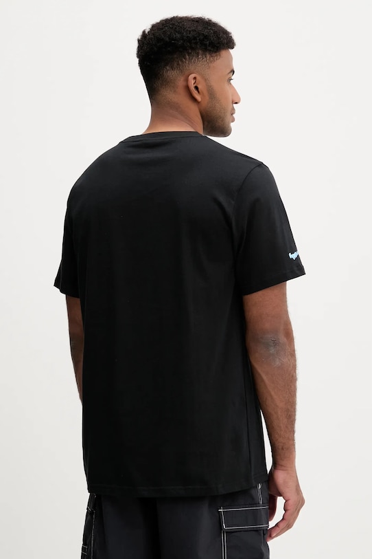 Converse tricou din bumbac X DORAEMON GRAPHIC 10028894.A01 negru