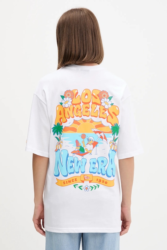 New Era tricou din bumbac 60684402 alb