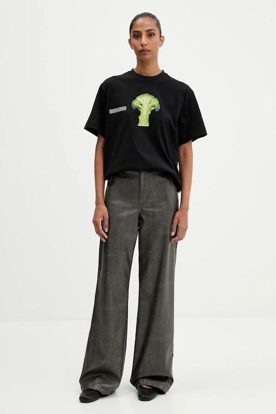 Odzież Pangaia t-shirt bawełniany 10002603 czarny