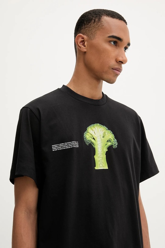 Pangaia tricou din bumbac negru 10002603