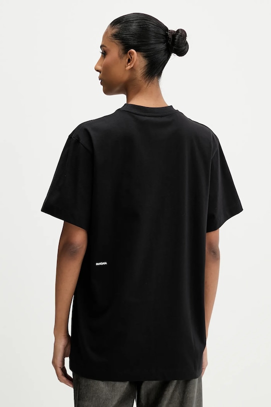 Pangaia t-shirt bawełniany 10002603 czarny
