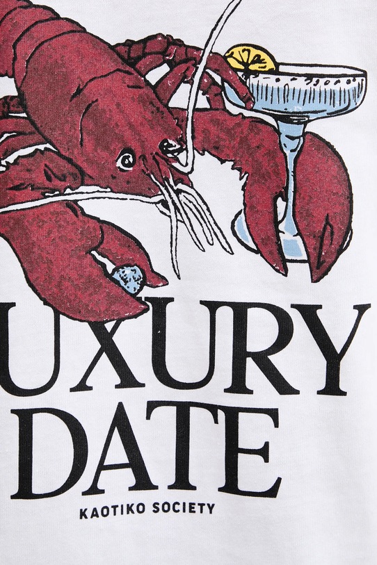 Bavlnené tričko Kaotiko AR021.01S.G002