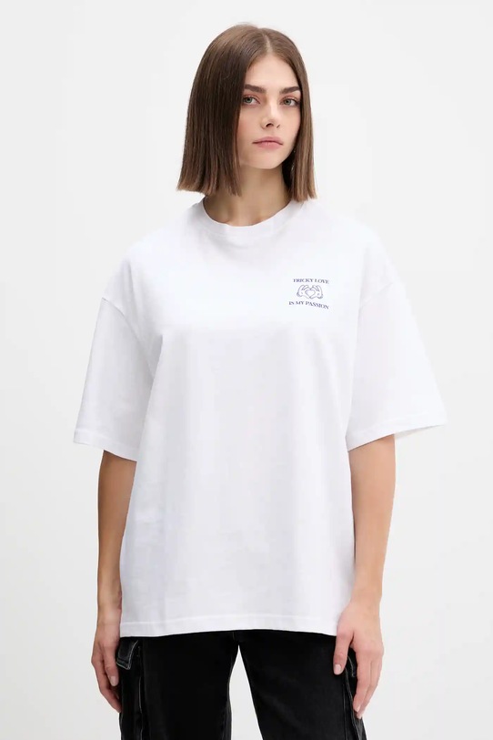 Kaotiko t-shirt bawełniany biały AR045.01S.G002