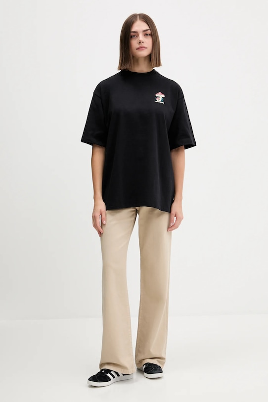 Odzież Kaotiko t-shirt bawełniany AR003.01.G002 czarny