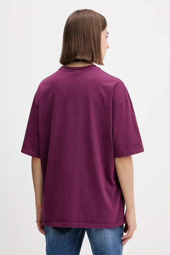 Odzież Kaotiko t-shirt bawełniany AR077.01.G002 fioletowy