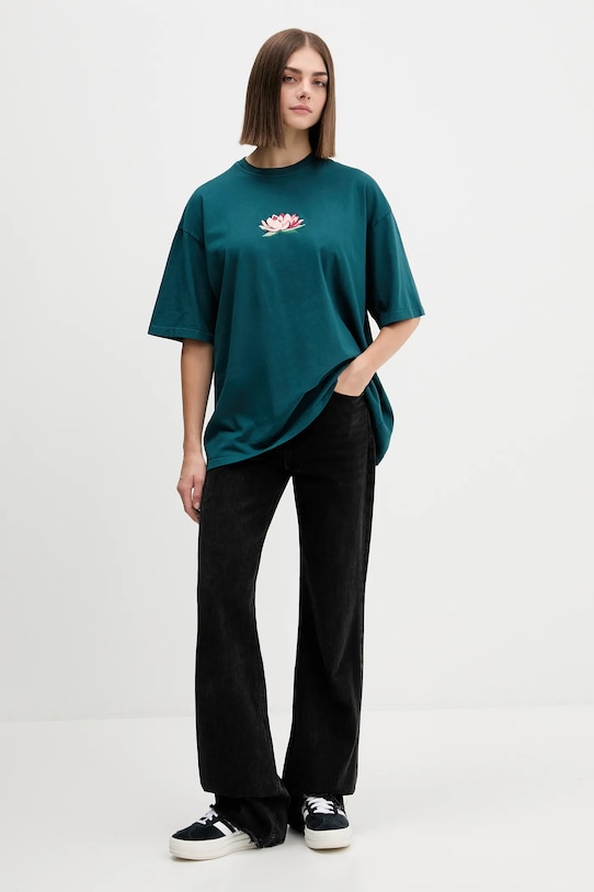 Odzież Kaotiko t-shirt bawełniany AR076.01.G002 zielony