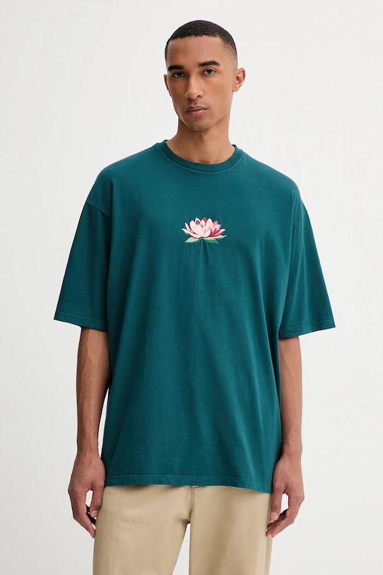 Kaotiko t-shirt bawełniany zielony AR076.01.G002