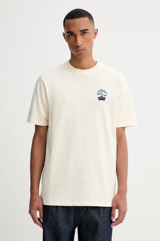 Kaotiko tricou din bumbac bej AR080.01.G002