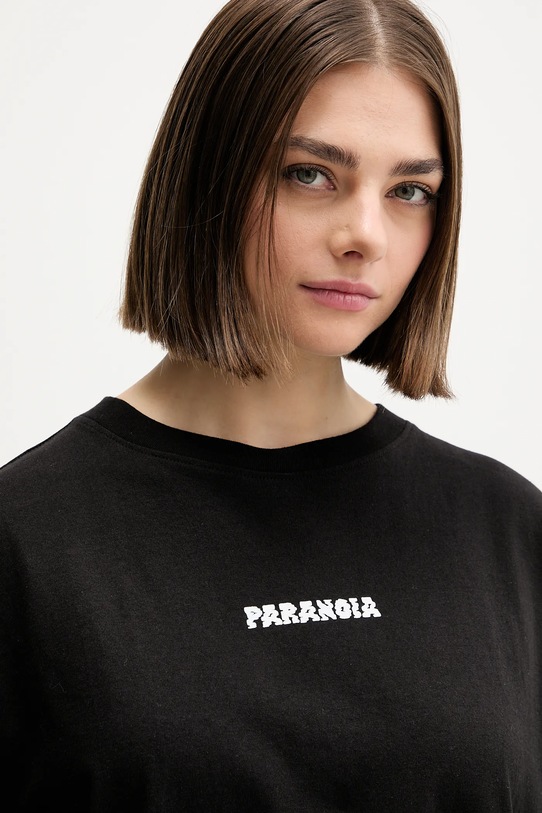 Kaotiko t-shirt bawełniany czarny AR090.01.G002