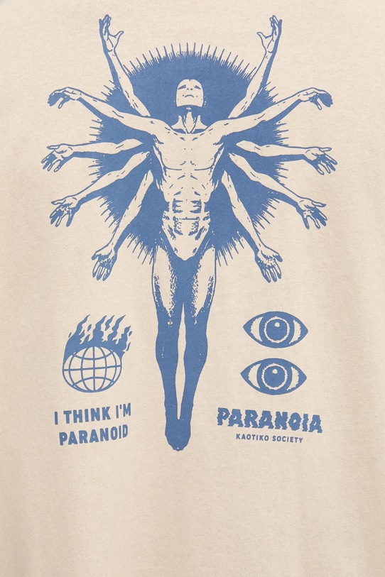 Βαμβακερό μπλουζάκι Kaotiko AR084.01.G002