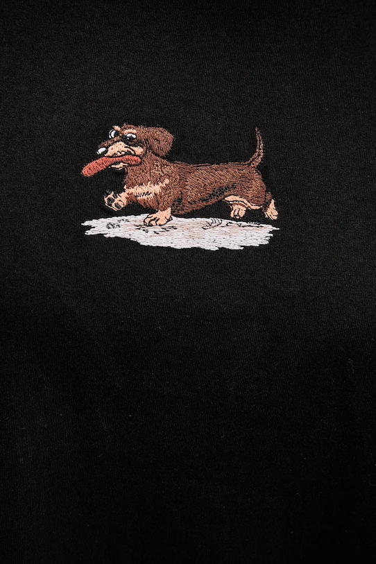 Kaotiko t-shirt bawełniany AR052.02.G002 czarny