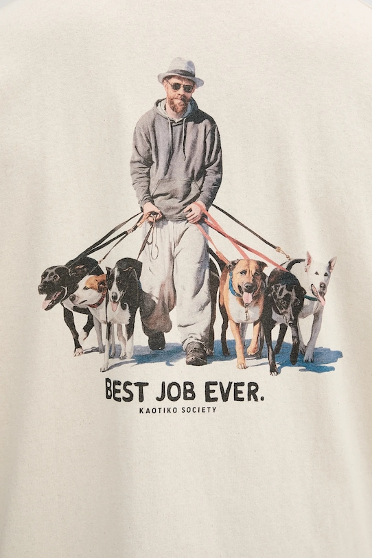 Bavlněné tričko Kaotiko AR055.01S.G002