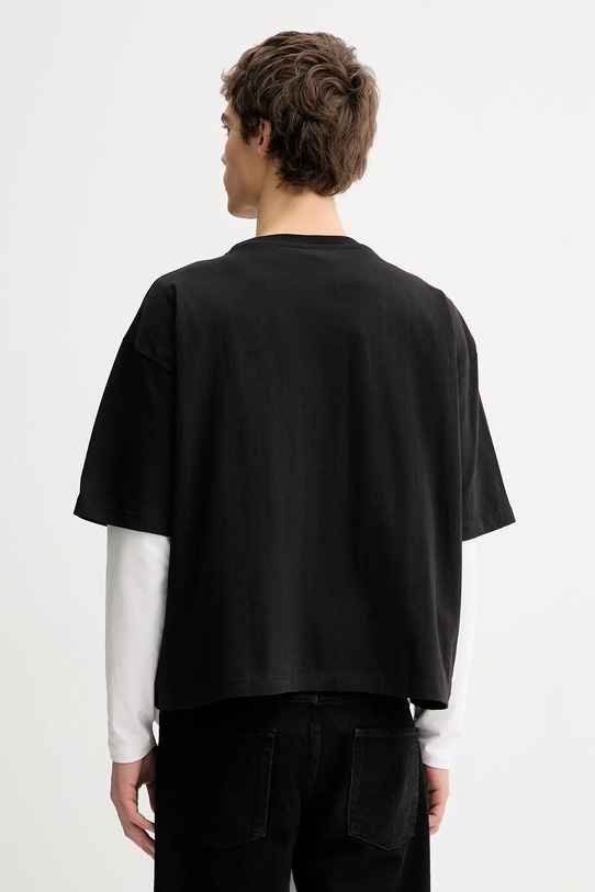 Kaotiko t-shirt bawełniany AR015.01.M002 czarny