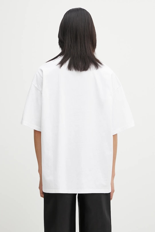 Одежда Хлопковая футболка Martine Rose Oversized S/S 621JE06000F белый