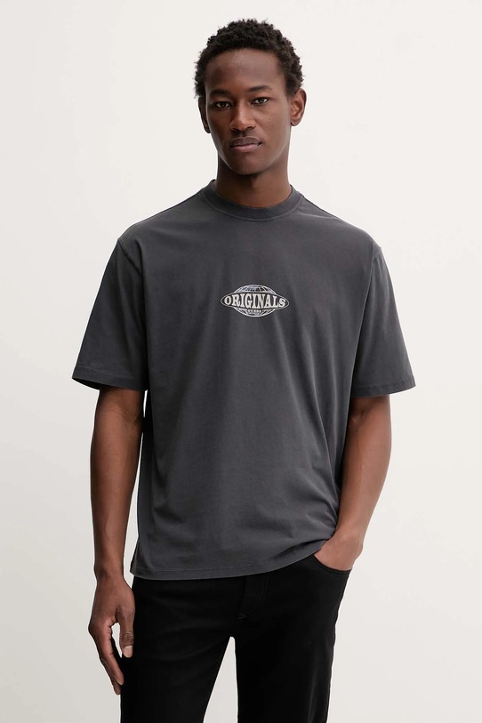 Guess Originals t-shirt bawełniany nadruk szary M5BI46.K8FQ4