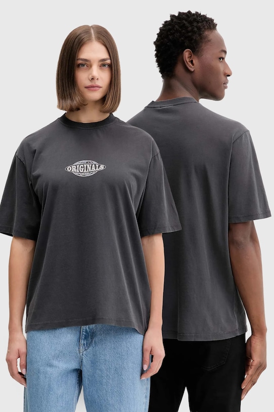 Guess Originals t-shirt bawełniany nadruk szary M5BI46.K8FQ4