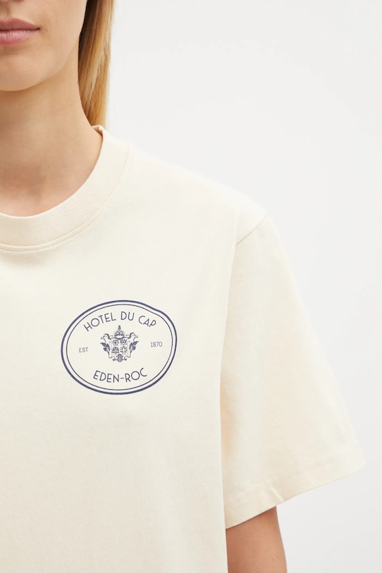 Sporty & Rich t-shirt bawełniany Kennedy Crest TO04360666CR01