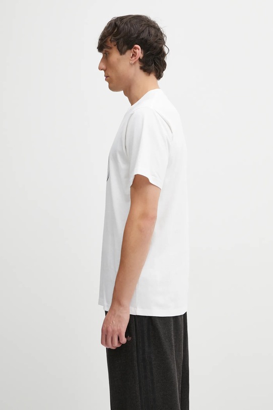 Odzież Sporty & Rich t-shirt bawełniany Eden Crest TO04360666WH01 biały