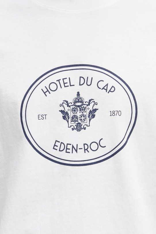 Sporty & Rich t-shirt bawełniany Eden Crest TO04360666WH01