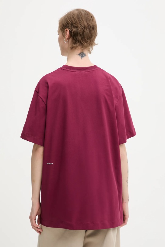 Odzież Pangaia t-shirt bawełniany 10000287.. bordowy