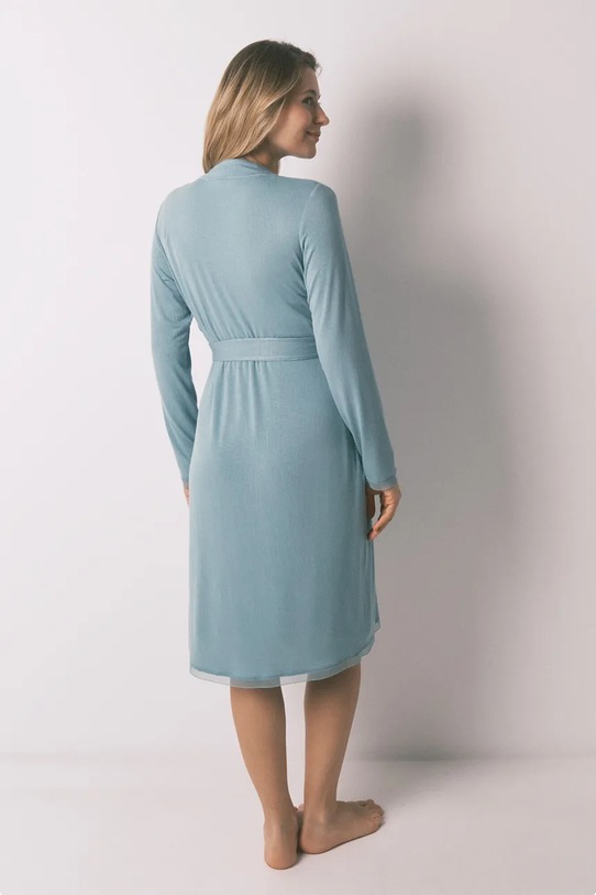 women'secret női viszkóz fürdőköpeny 2173143 kék AW26