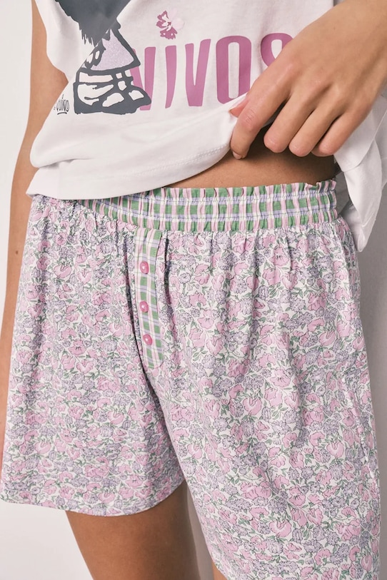 women'secret dvoudílné pyžamo dámské bavlněné 3133527