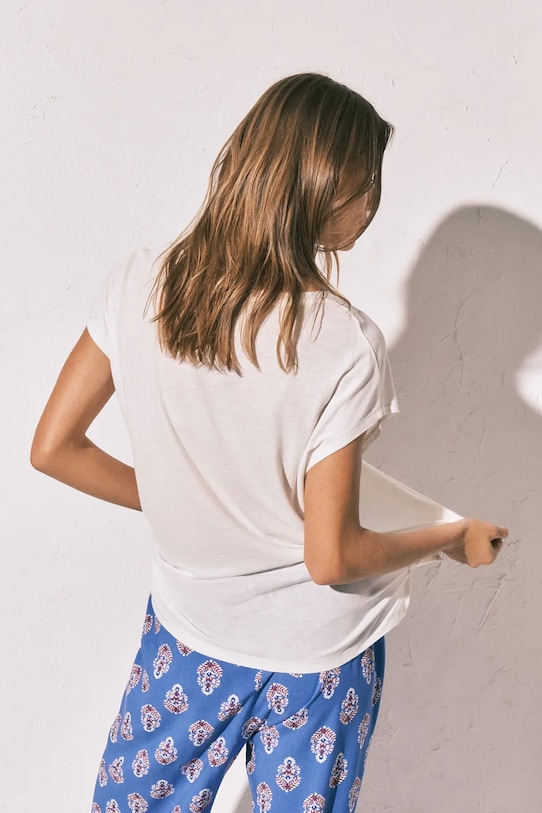 women'secret pizsama felső női viszkóz 3273301 bézs AW26