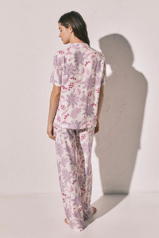 women'secret kétrészes pizsama női viszkóz 3793070 lila AW26