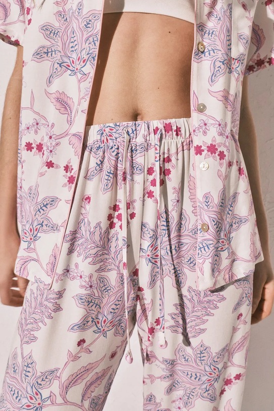 women'secret kétrészes pizsama női viszkóz lila 3793070