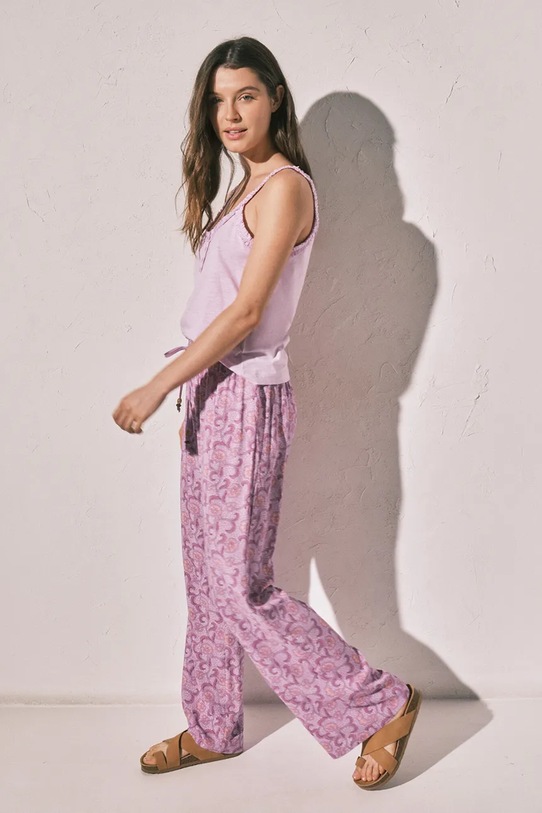 women'secret női viszkóz pizsama alsó lila 3703239