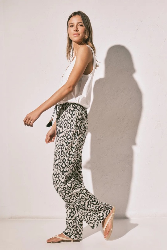 women'secret Pantaloni de pijama femei din vâscoză 3703247 bej